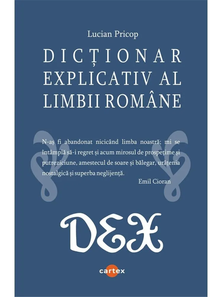 Coperta Dictionar explicativ al limbii române
